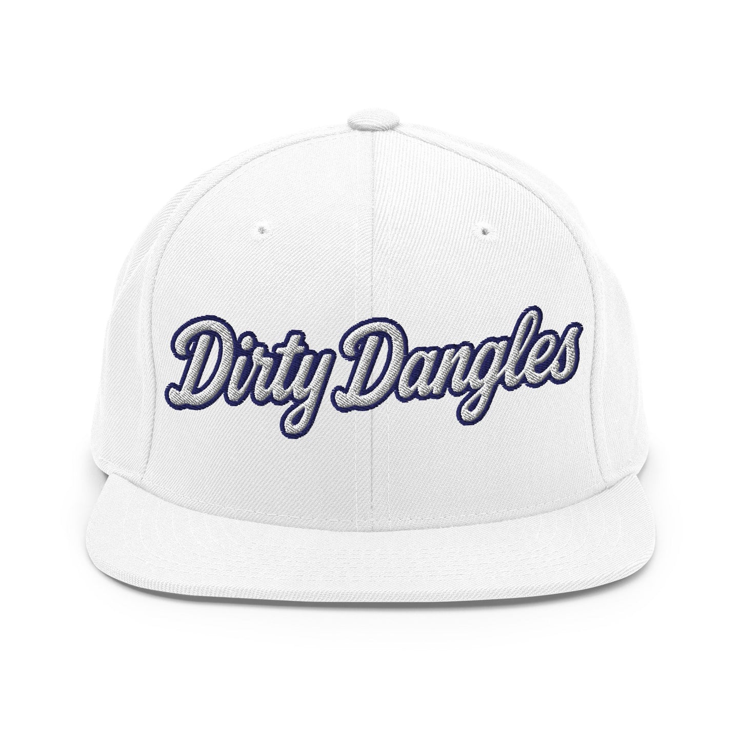 Snapback Hat | Dirty Dangles | Script Logo