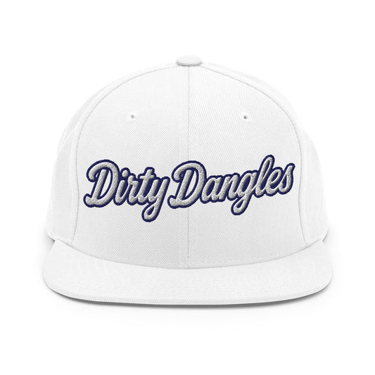 Snapback Hat | Dirty Dangles | Script Logo