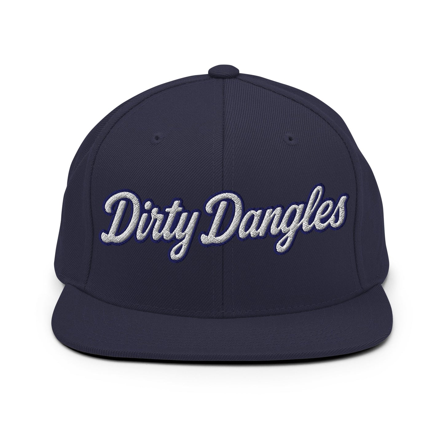 Snapback Hat | Dirty Dangles | Script Logo