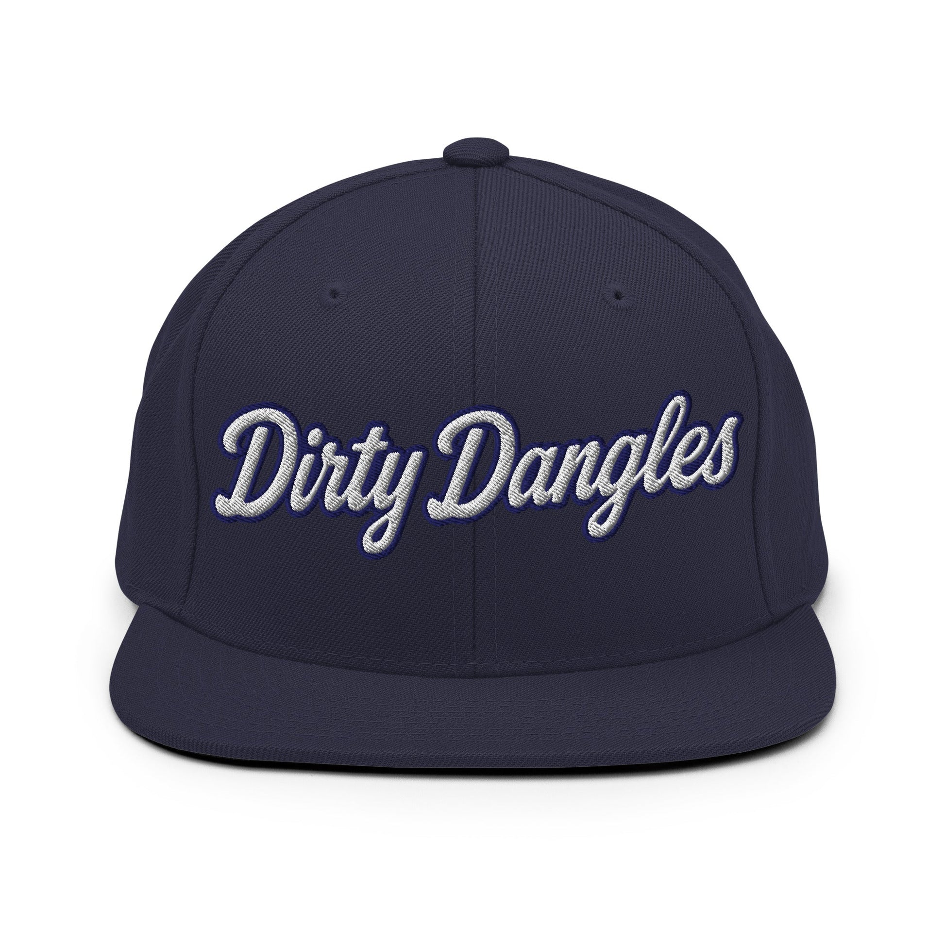 Snapback Hat | Dirty Dangles | Script Logo