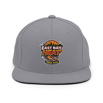 Snapback Hat | East Bay Heat Track Club | Alt Logo