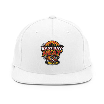 Snapback Hat | East Bay Heat Track Club | Alt Logo