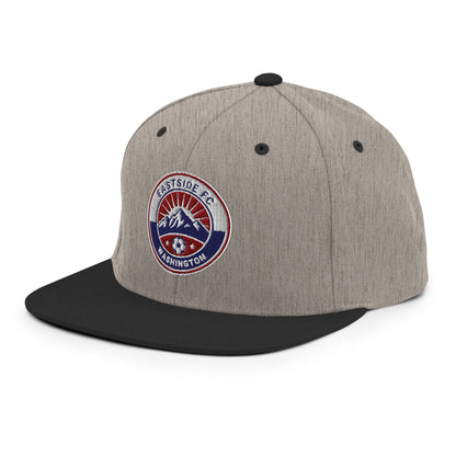 Snapback Hat | Eastside FC | Mountain Logo