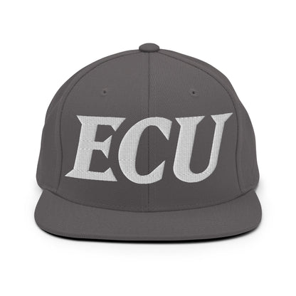 Snapback Hat | ECU Club Womens Lacrosse | Crest Logo