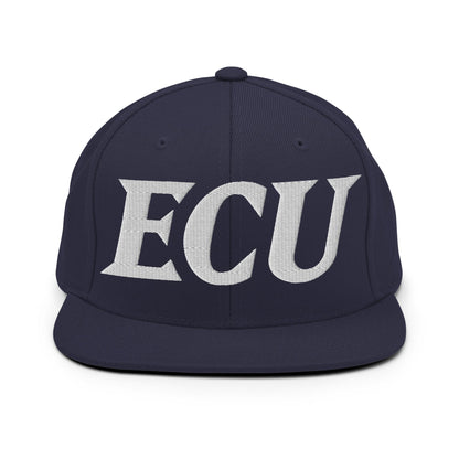 Snapback Hat | ECU Club Womens Lacrosse | Crest Logo