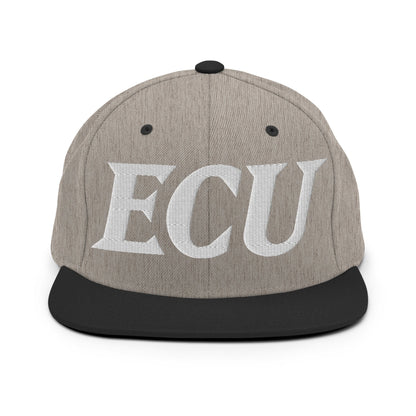 Snapback Hat | ECU Club Womens Lacrosse | Crest Logo