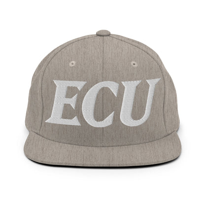 Snapback Hat | ECU Club Womens Lacrosse | Crest Logo