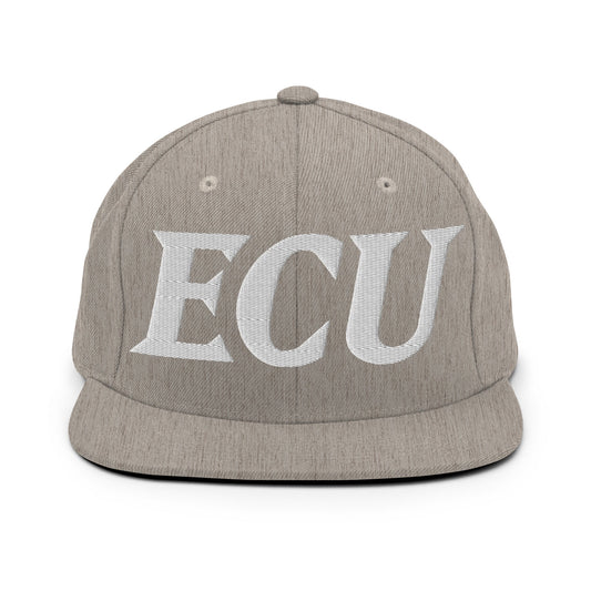Snapback Hat | ECU Club Womens Lacrosse | Crest Logo