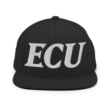 Snapback Hat | ECU Club Womens Lacrosse | Crest Logo