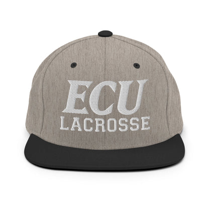 Snapback Hat | ECU Club Womens Lacrosse | Ironclad Corsairs Logo