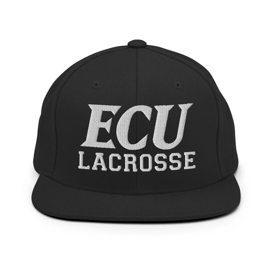 Snapback Hat | ECU Club Womens Lacrosse | Ironclad Corsairs Logo