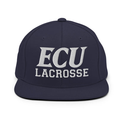Snapback Hat | ECU Club Womens Lacrosse | Ironclad Corsairs Logo