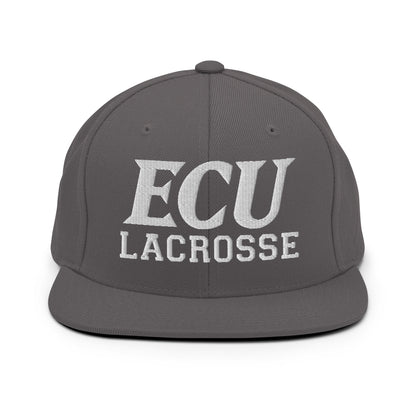 Snapback Hat | ECU Club Womens Lacrosse | Ironclad Corsairs Logo