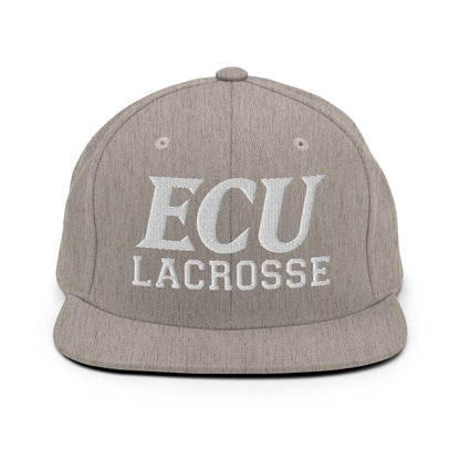 Snapback Hat | ECU Club Womens Lacrosse | Ironclad Corsairs Logo
