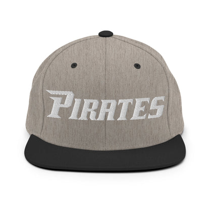 Snapback Hat | ECU Club Womens Lacrosse | Pirate Emblem Logo