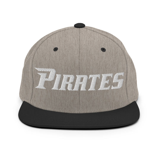 Snapback Hat | ECU Club Womens Lacrosse | Pirate Emblem Logo