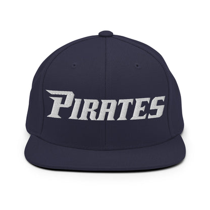 Snapback Hat | ECU Club Womens Lacrosse | Pirate Emblem Logo