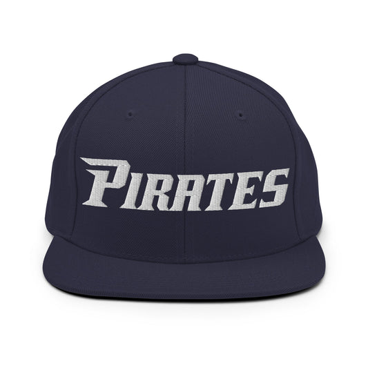 Snapback Hat | ECU Club Womens Lacrosse | Pirate Emblem Logo