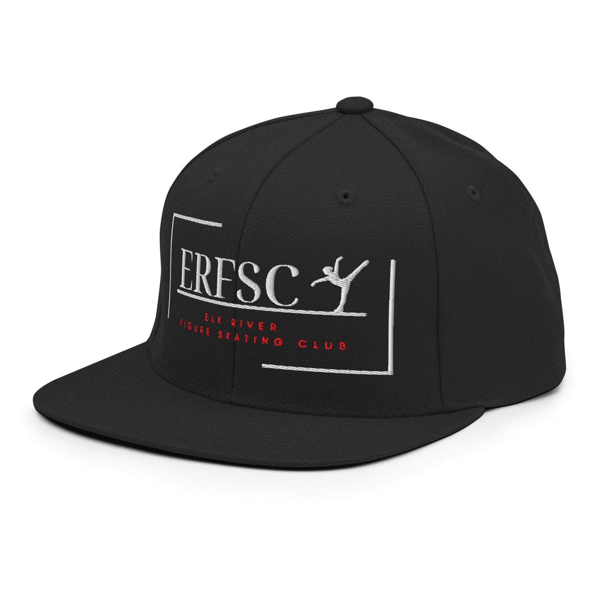 Snapback Hat | Elk River Figure Skating Club | Alt Logo 1
