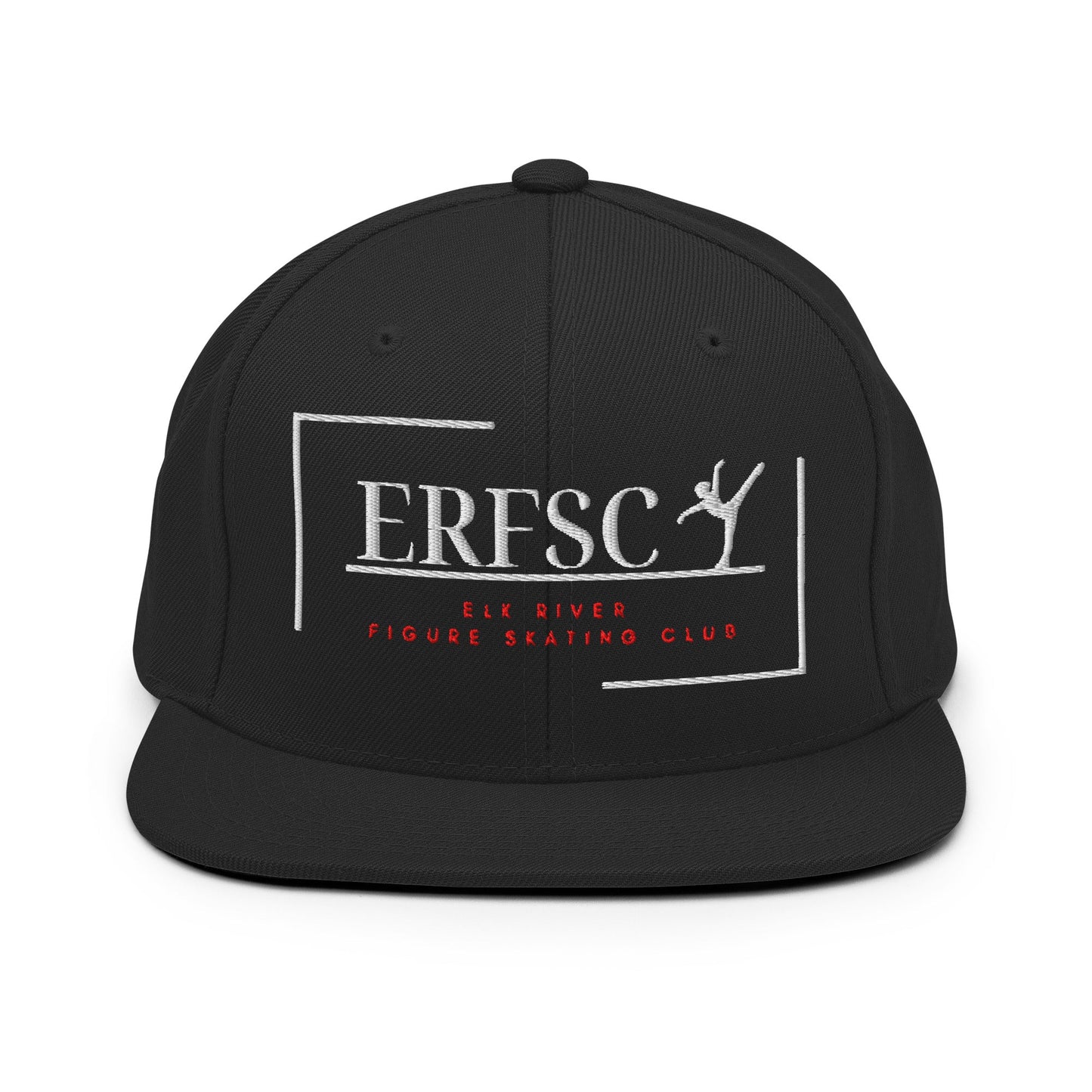 Snapback Hat | Elk River Figure Skating Club | Alt Logo 1