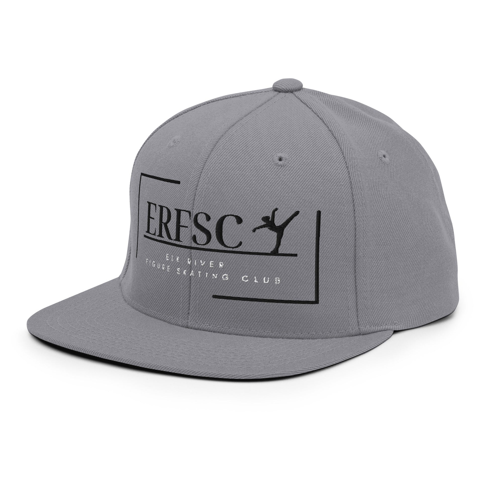 Snapback Hat | Elk River Figure Skating Club | Alt Logo 2