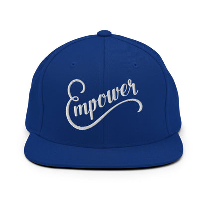 Snapback Hat | Empower Volleyball Club | Emblem Logo