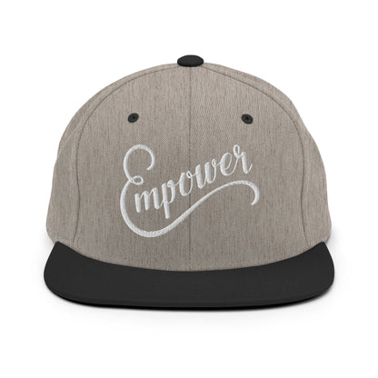 Snapback Hat | Empower Volleyball Club | Emblem Logo