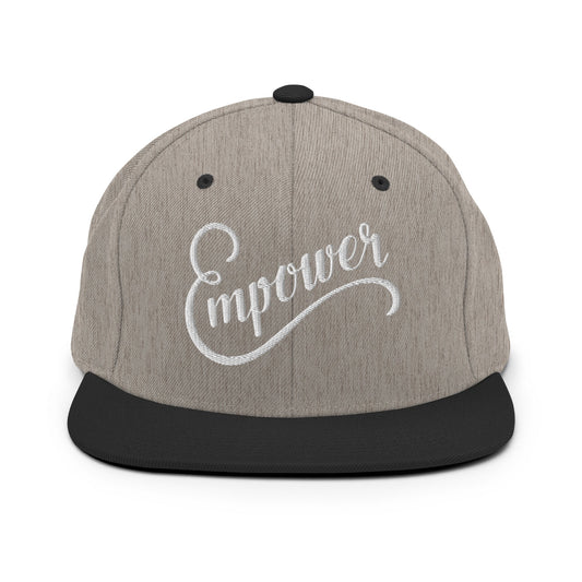 Snapback Hat | Empower Volleyball Club | Emblem Logo