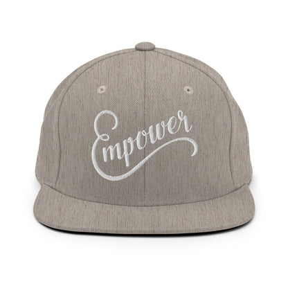 Snapback Hat | Empower Volleyball Club | Emblem Logo