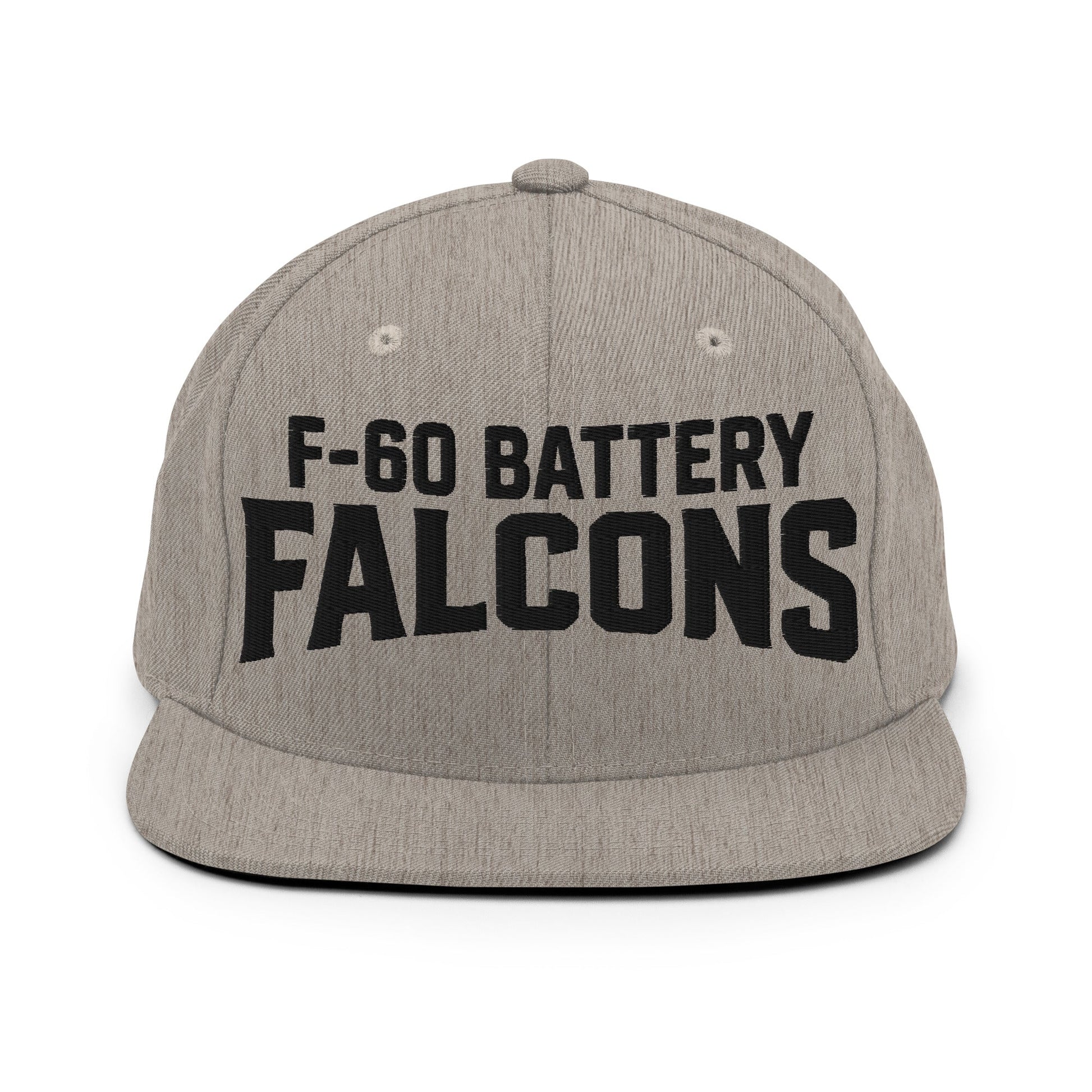 Snapback Hat | F - 60th ADA | Falcon Shield Logo