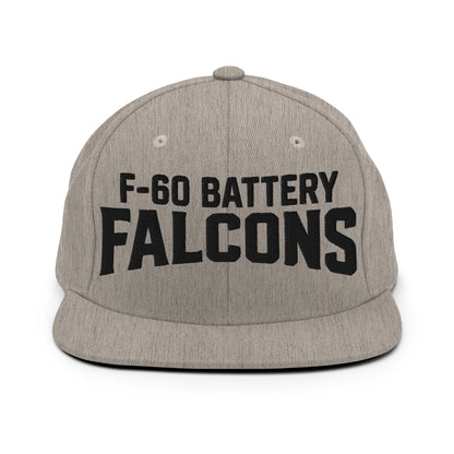 Snapback Hat | F - 60th ADA | Falcon Shield Logo