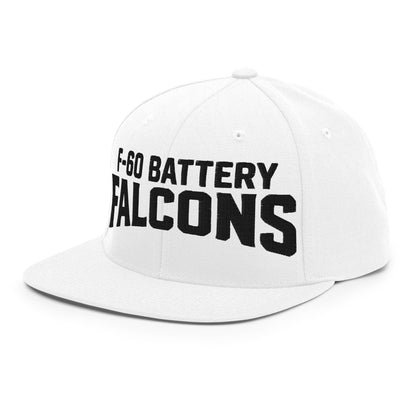 Snapback Hat | F - 60th ADA | Falcon Shield Logo