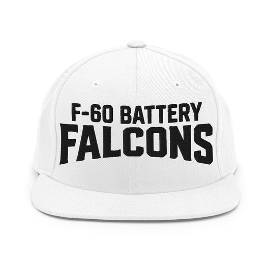 Snapback Hat | F - 60th ADA | Falcon Shield Logo