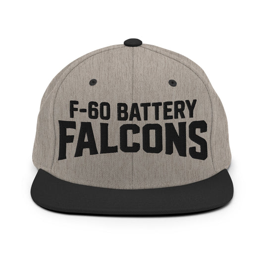 Snapback Hat | F - 60th ADA | Falcon Shield Logo