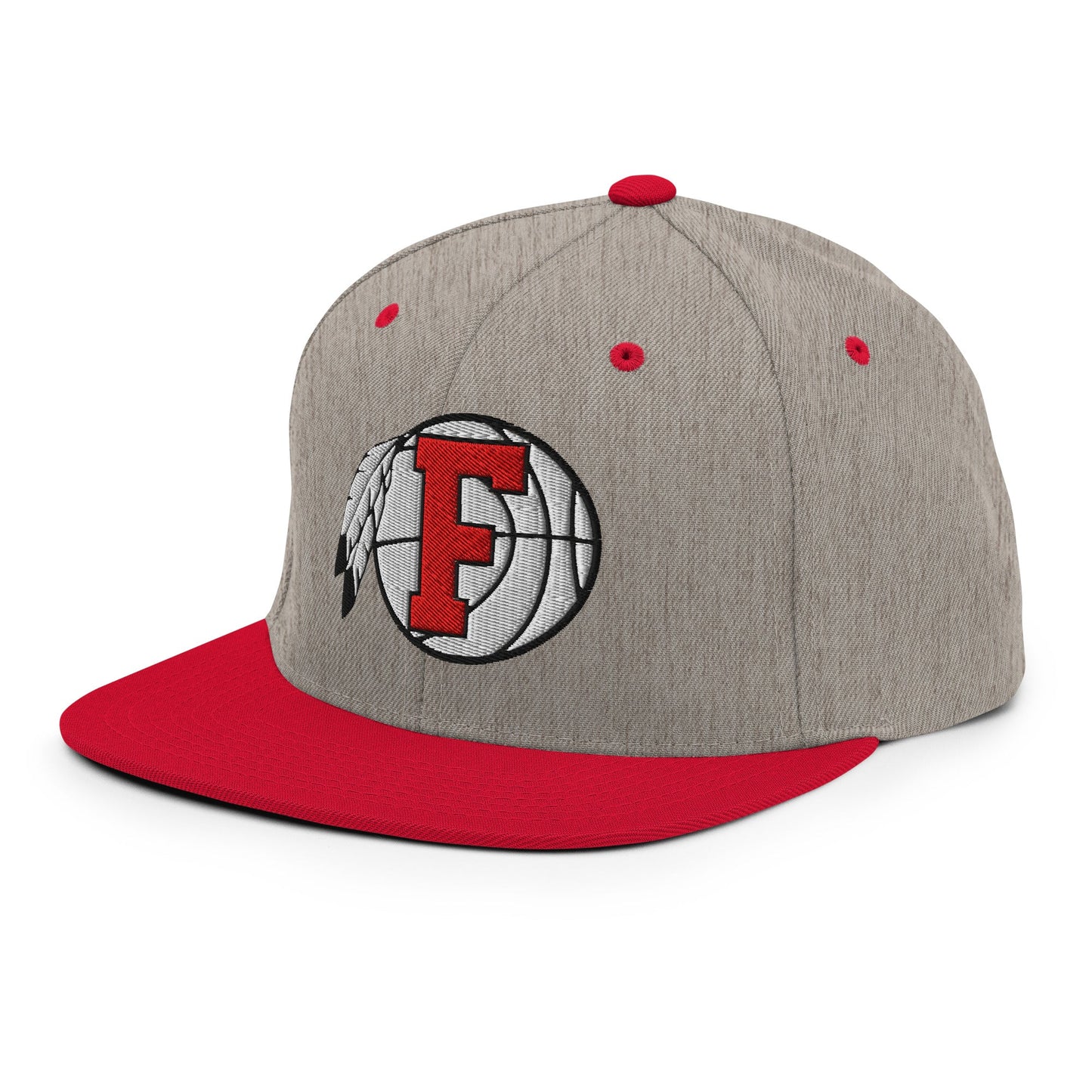Snapback Hat | Fallbrook Basketball | Retro Logo
