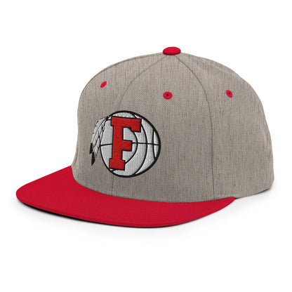 Snapback Hat | Fallbrook Basketball | Retro Logo