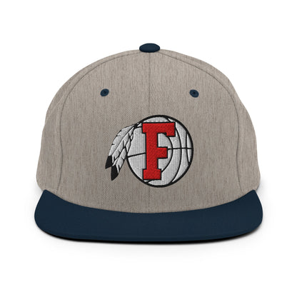 Snapback Hat | Fallbrook Basketball | Retro Logo