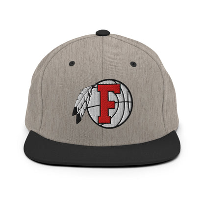 Snapback Hat | Fallbrook Basketball | Retro Logo
