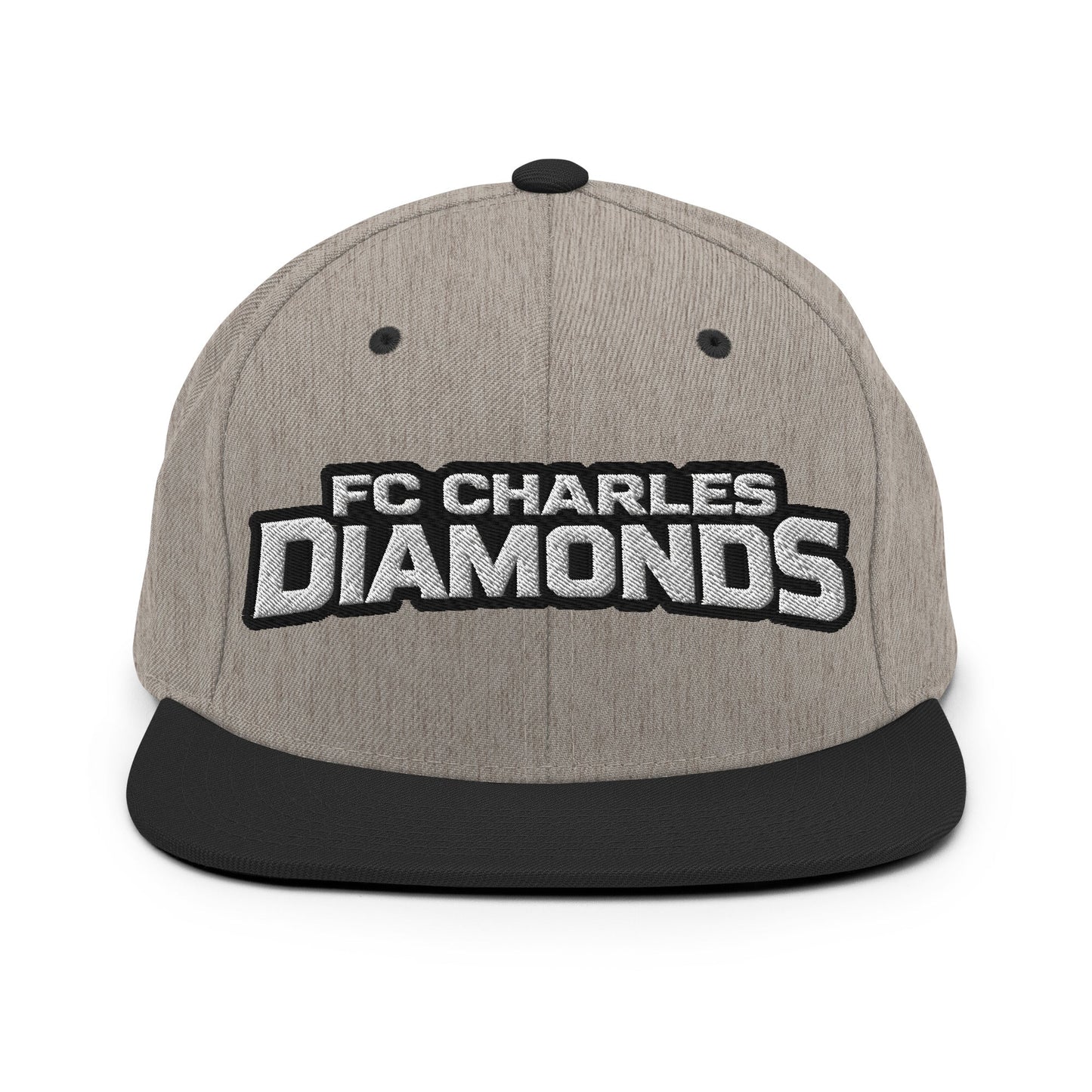 Snapback Hat | FC Charles: Diamonds | Shield Logo