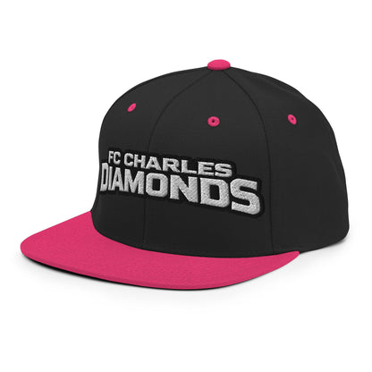 Snapback Hat | FC Charles: Diamonds | Shield Logo