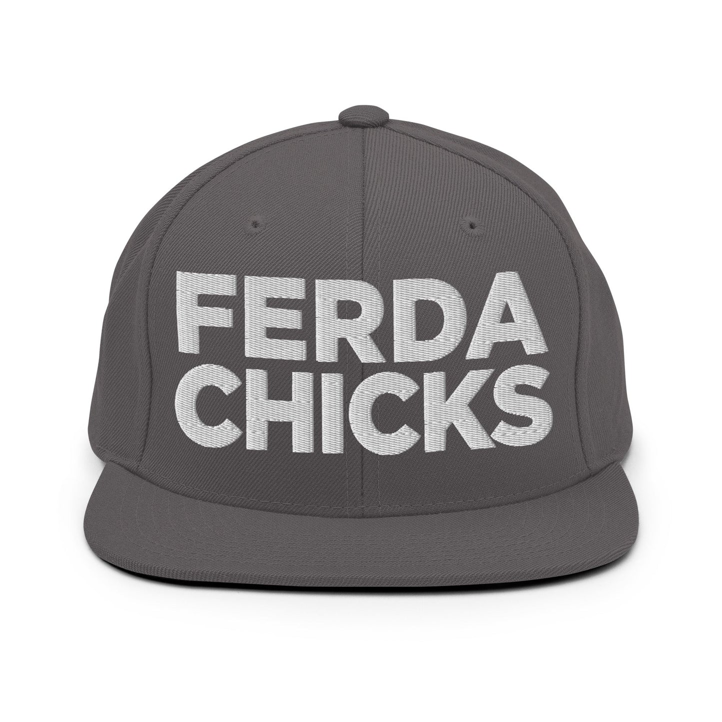 Snapback Hat | FerDa Chicks | Badge Logo