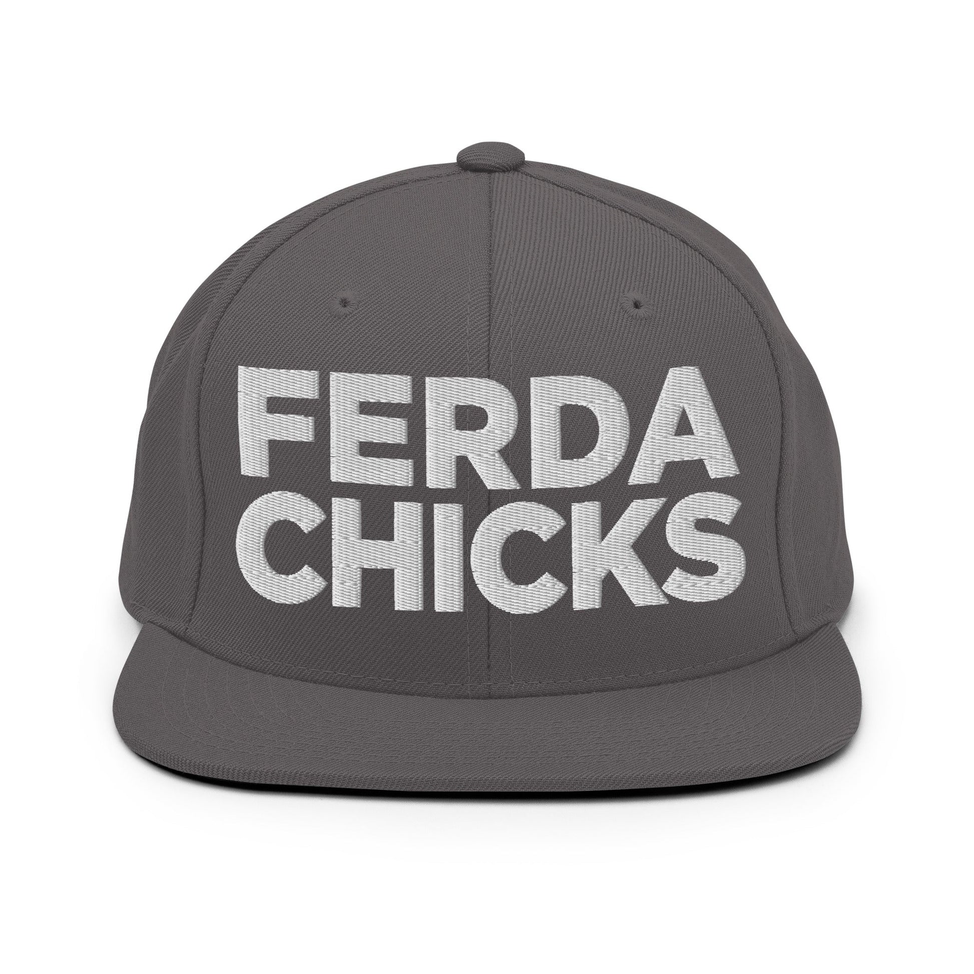 Snapback Hat | FerDa Chicks | Badge Logo