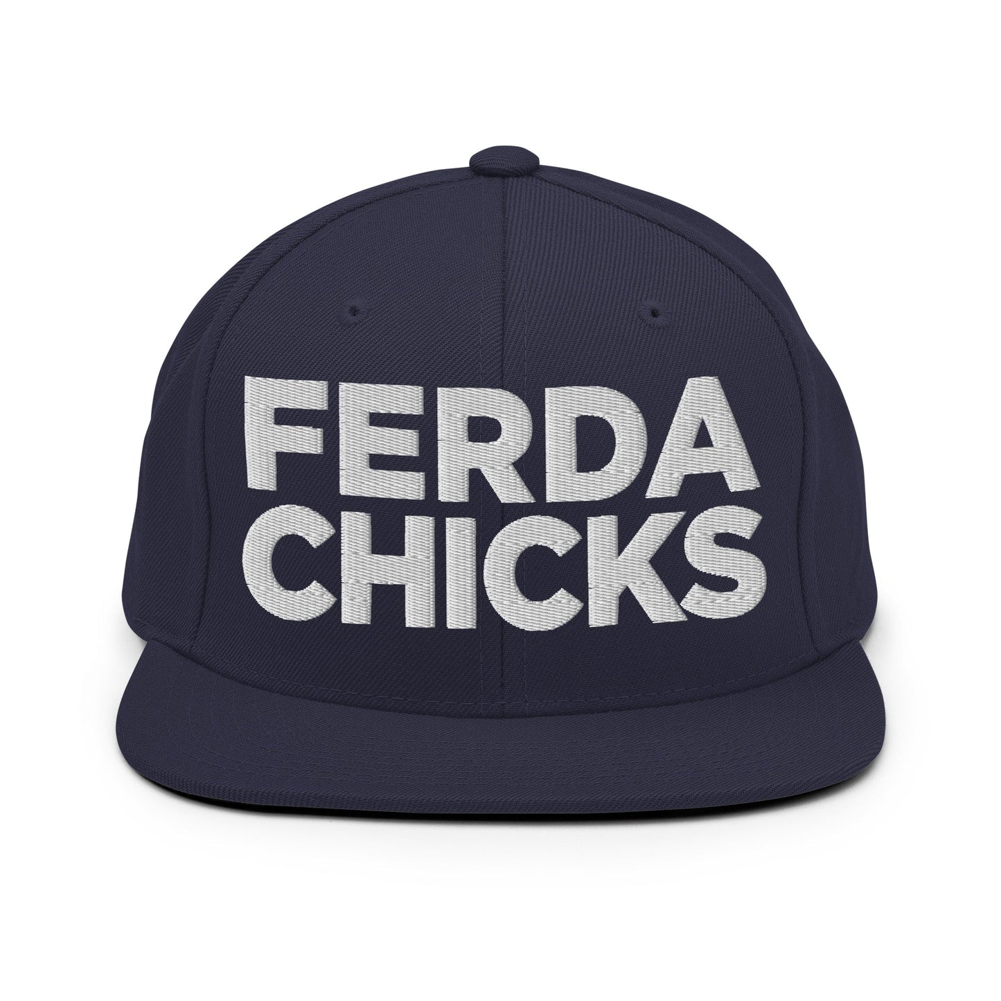 Snapback Hat | FerDa Chicks | Badge Logo