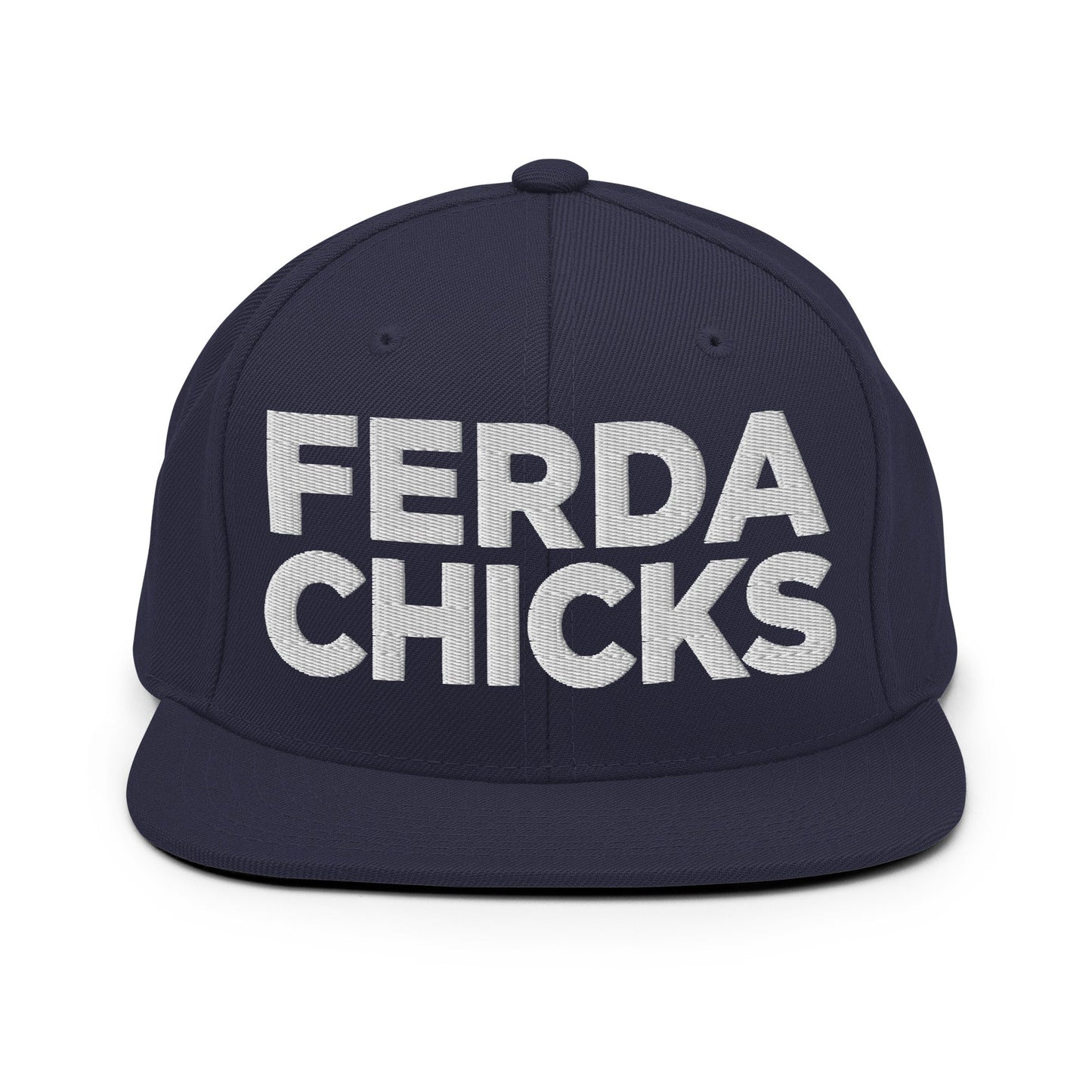 Snapback Hat | FerDa Chicks | Badge Logo