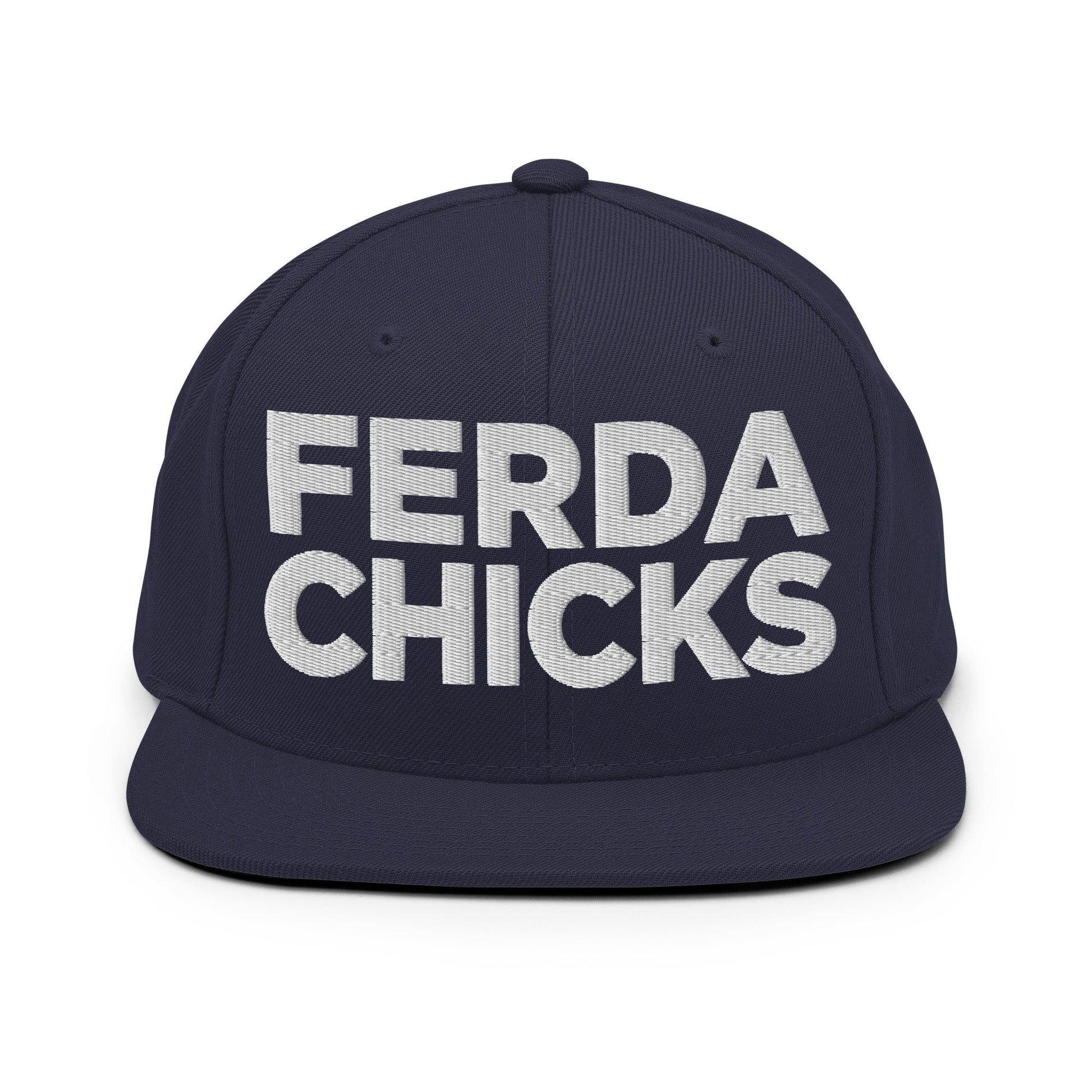 Snapback Hat | FerDa Chicks | Badge Logo