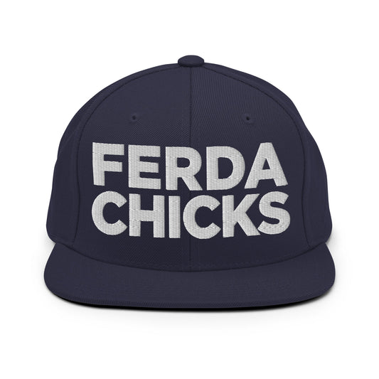 Snapback Hat | FerDa Chicks | Badge Logo