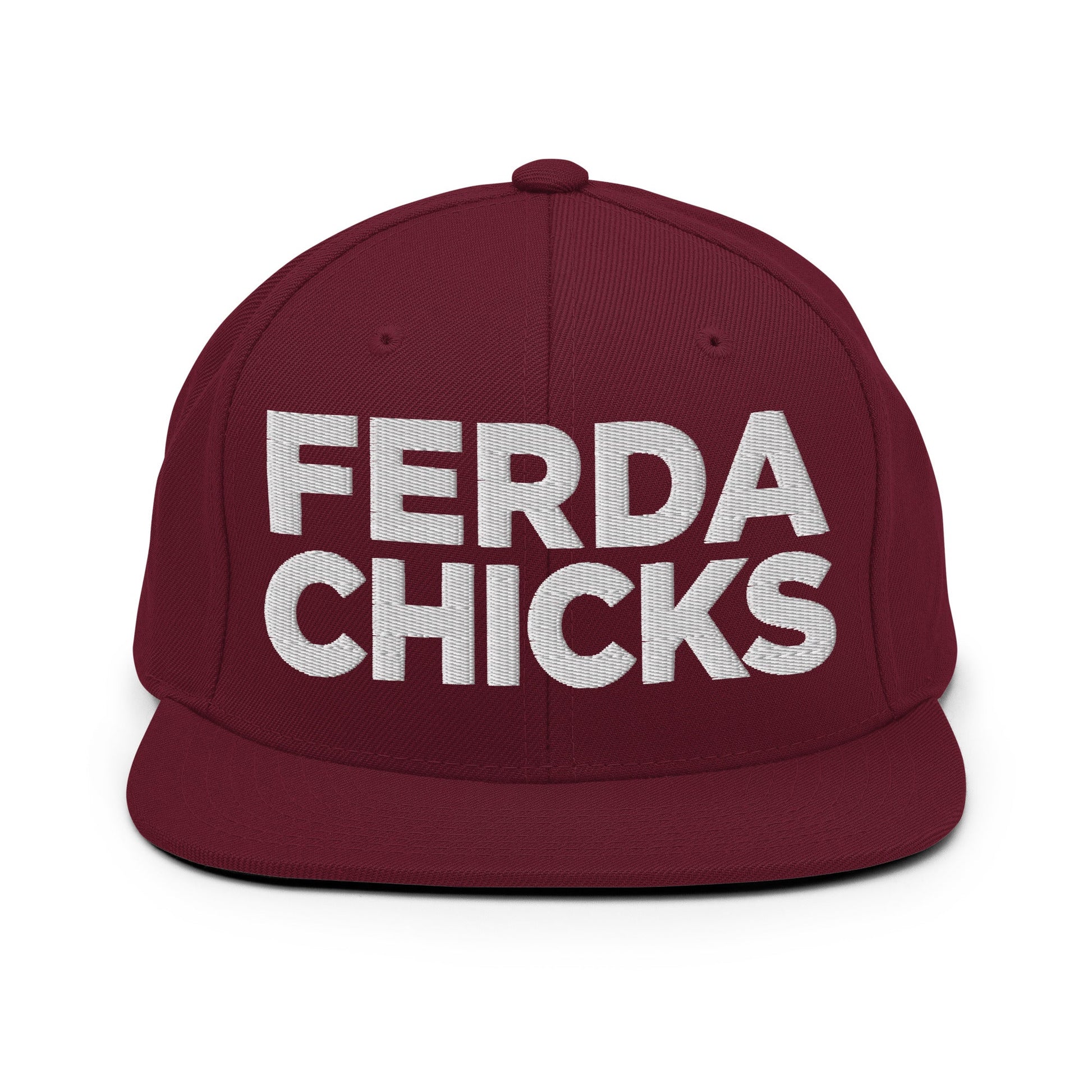 Snapback Hat | FerDa Chicks | Badge Logo