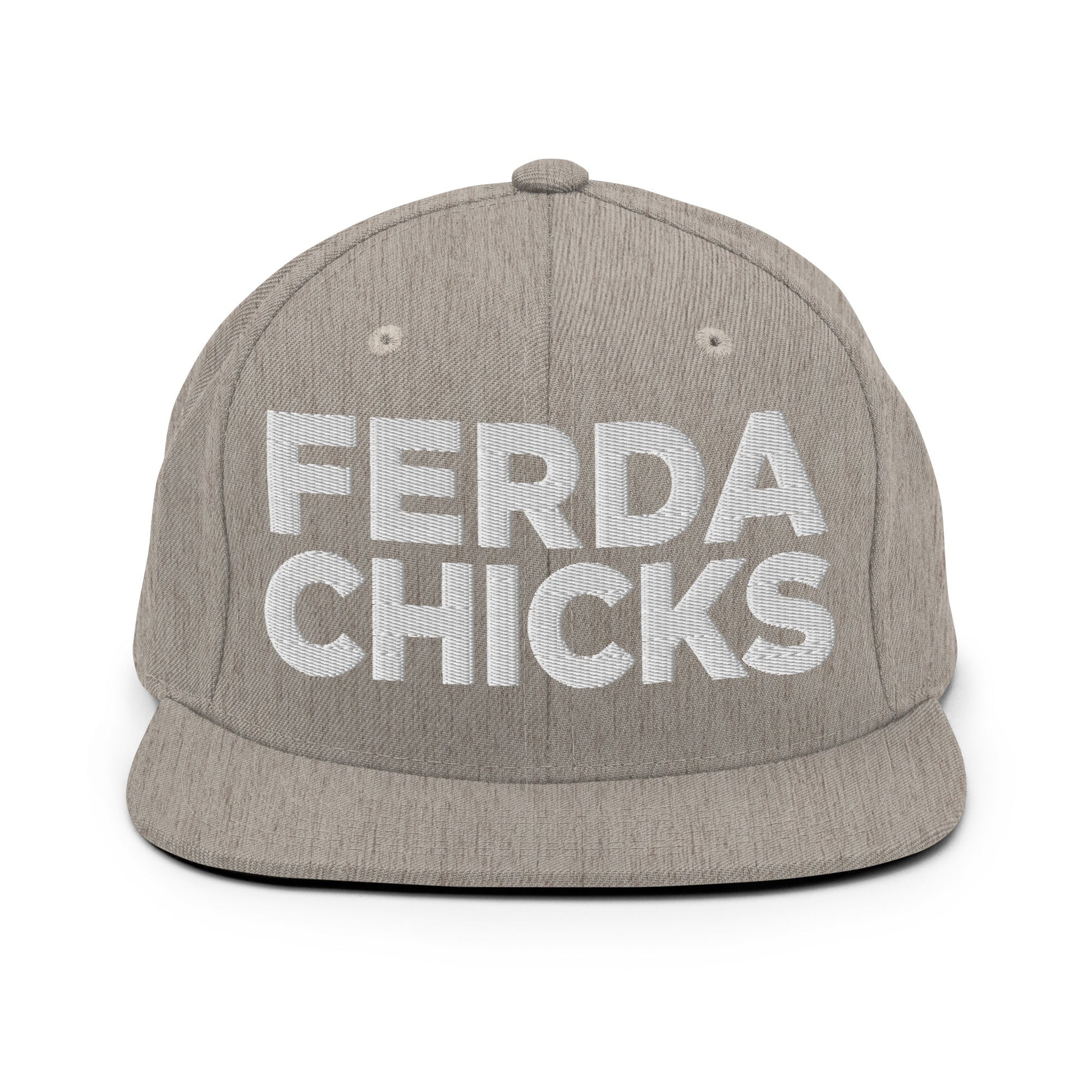 Snapback Hat | FerDa Chicks | Badge Logo