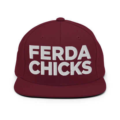 Snapback Hat | FerDa Chicks | Badge Logo