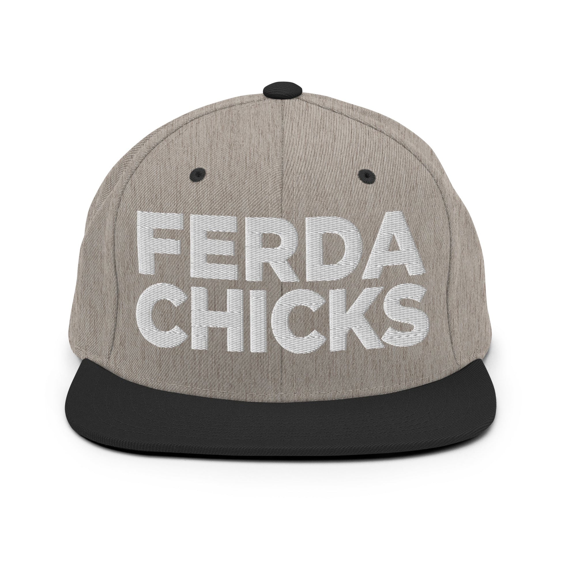 Snapback Hat | FerDa Chicks | Badge Logo